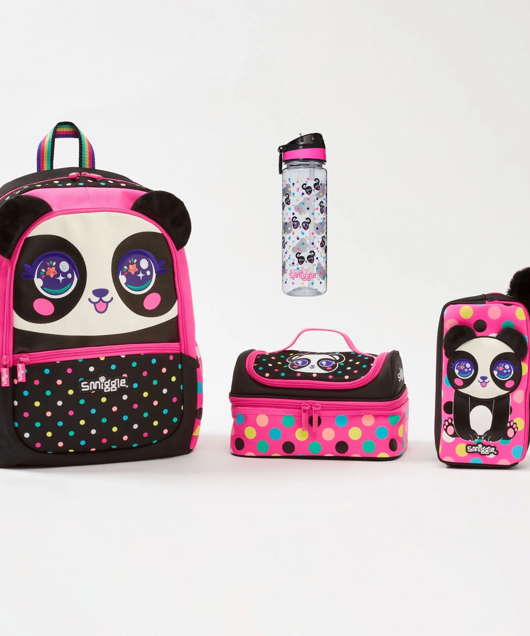 Smiggle- Budz 4'lü Okul Çanta Seti-Dinossi