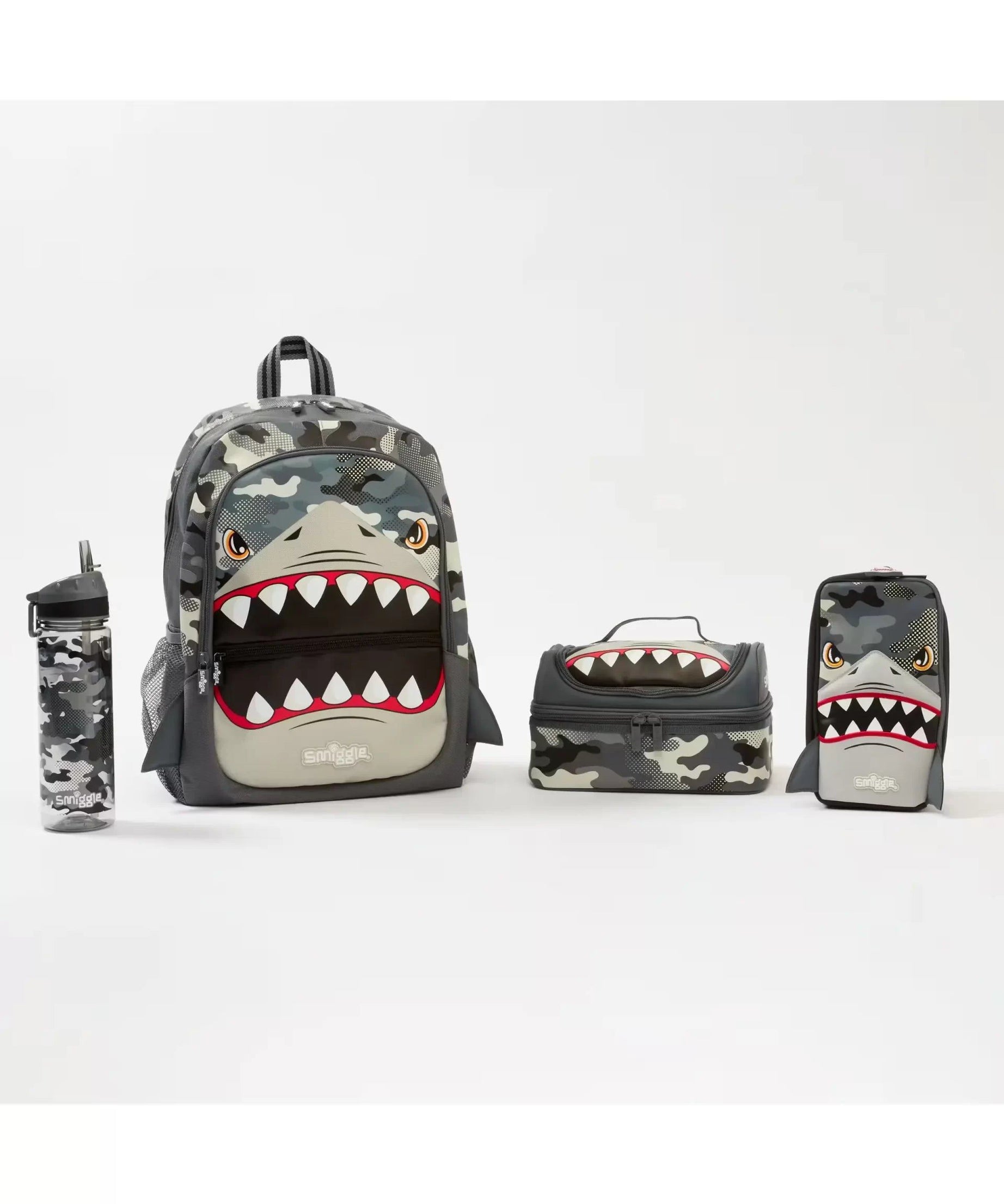 Smiggle- Budz 4'lü Okul Çanta Seti-Dinossi