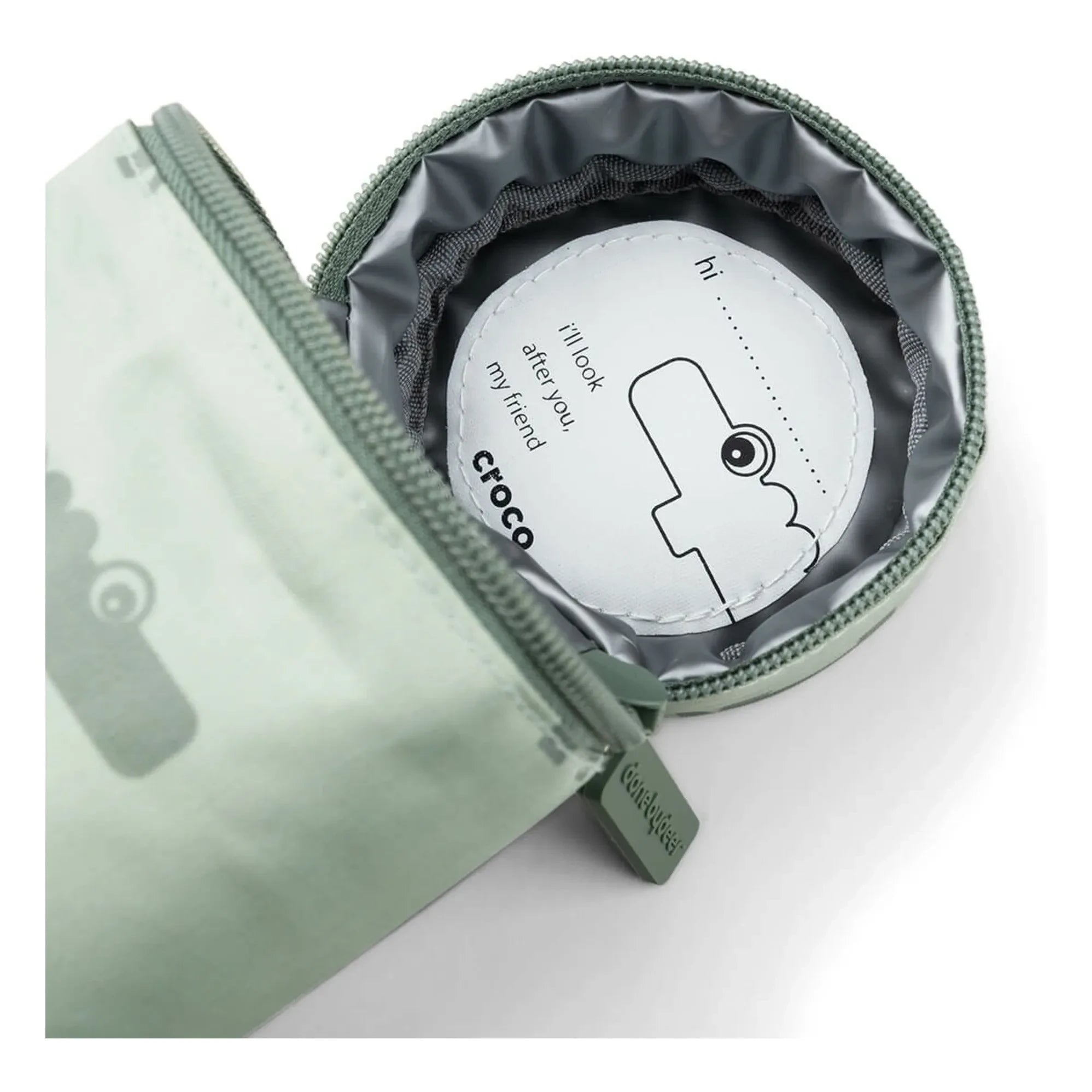 Done by deer - Croco cooler bag | Green