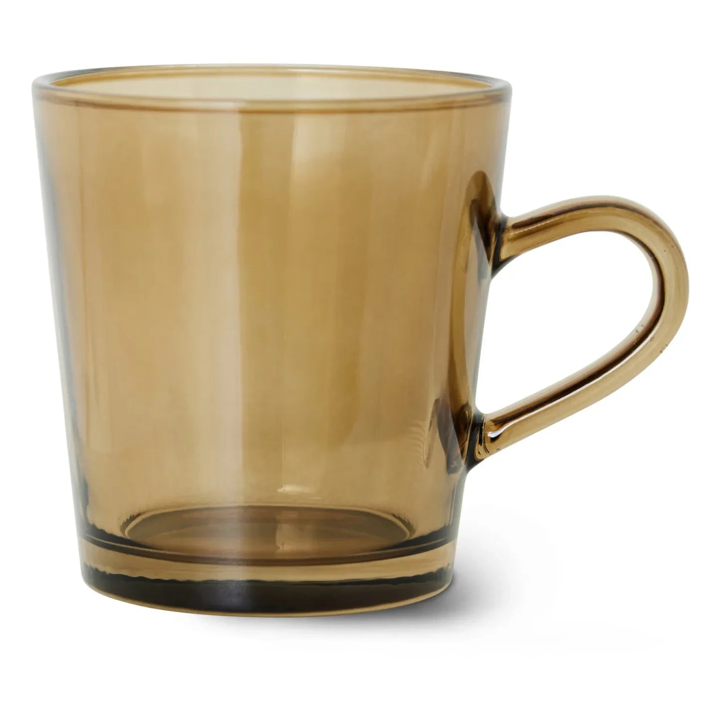 HKliving - 70er Kaffeetassen - 4er Set | Braun