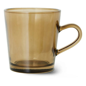 HKliving - 70er Kaffeetassen - 4er Set | Braun