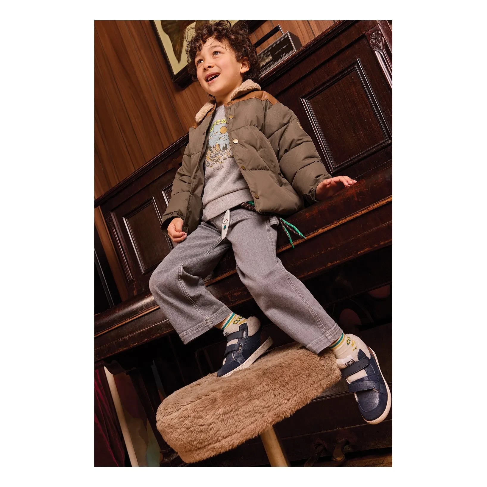 Bonton - Happiest Sweat | Gri melanj