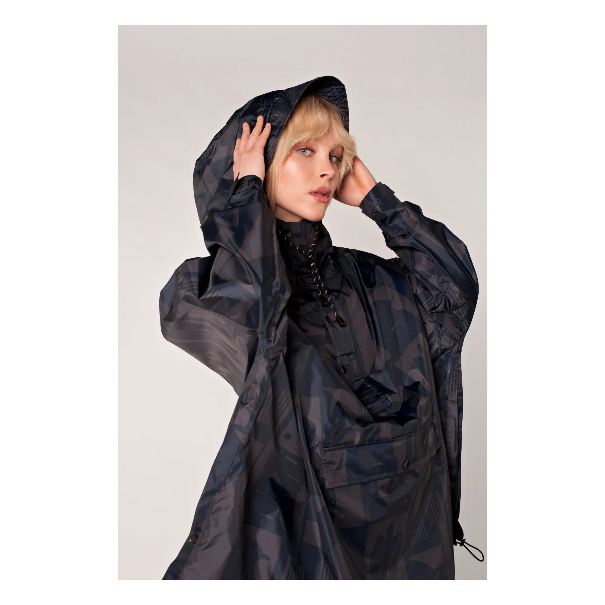 Rainkiss - Back to Black Waterproof Anorak | Black
