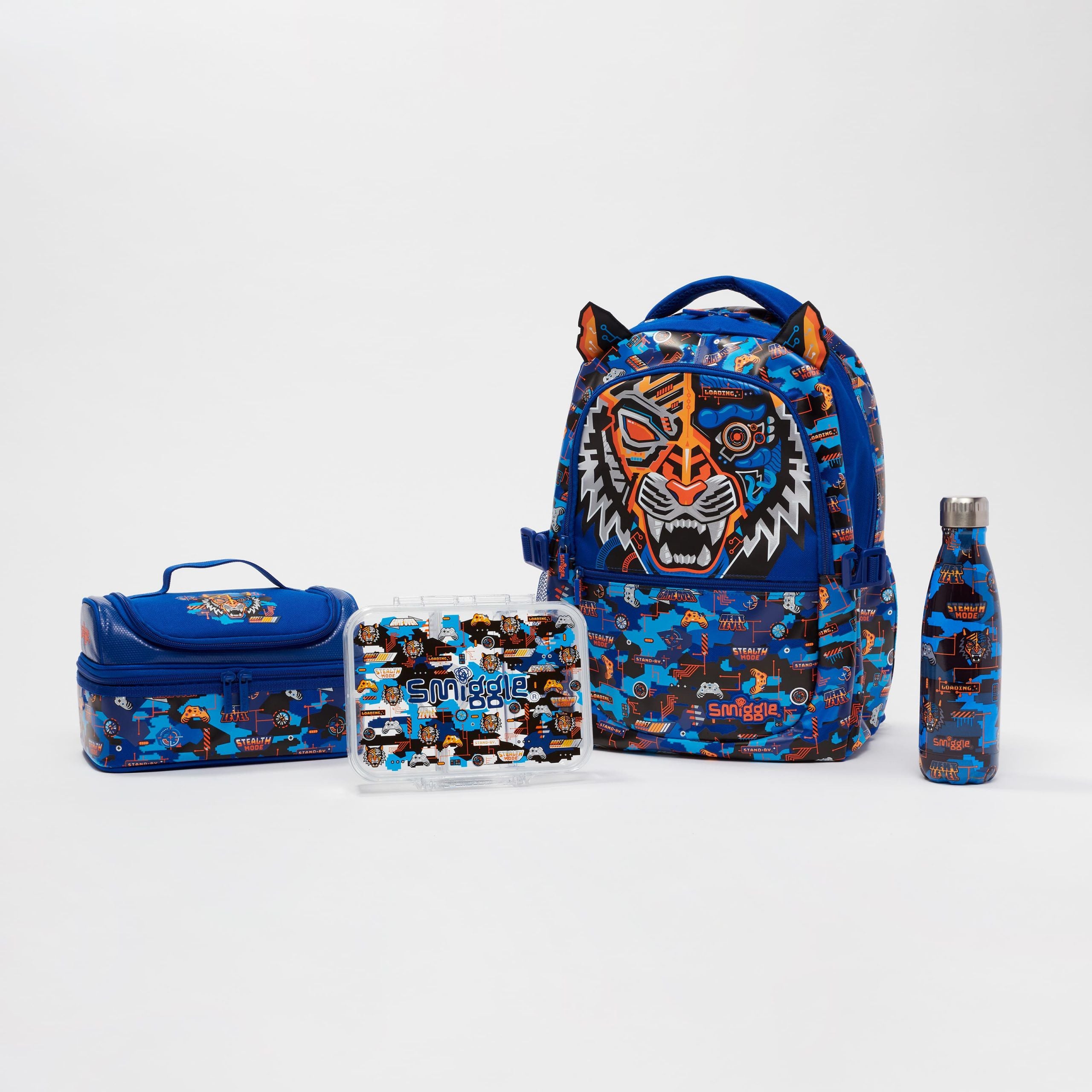 Smiggle - Hey There Okul Çanta Seti-Dinossi