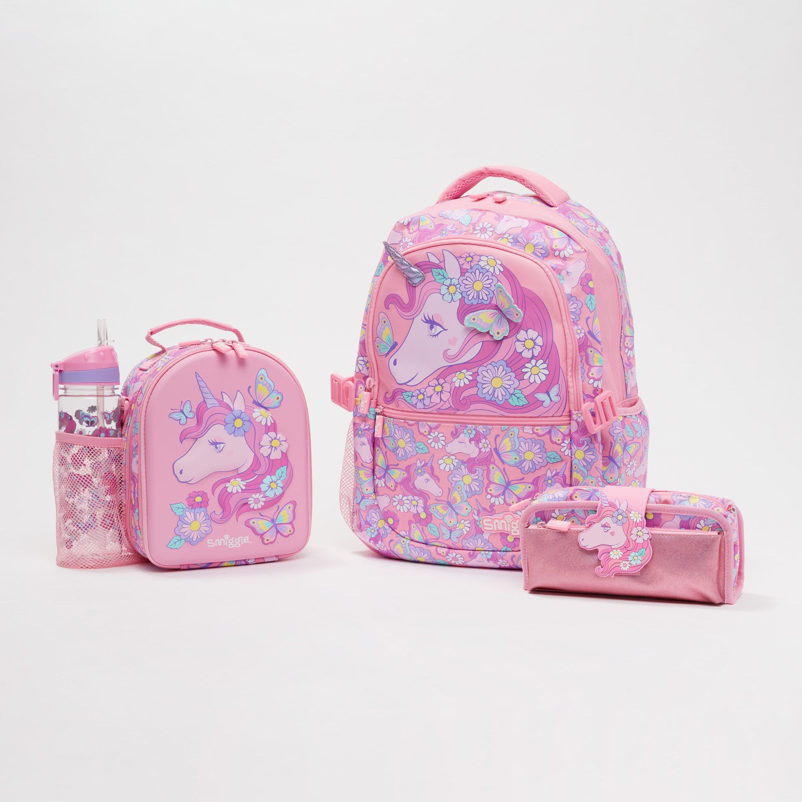 Smiggle - Hey There Okul Çanta Seti-Dinossi