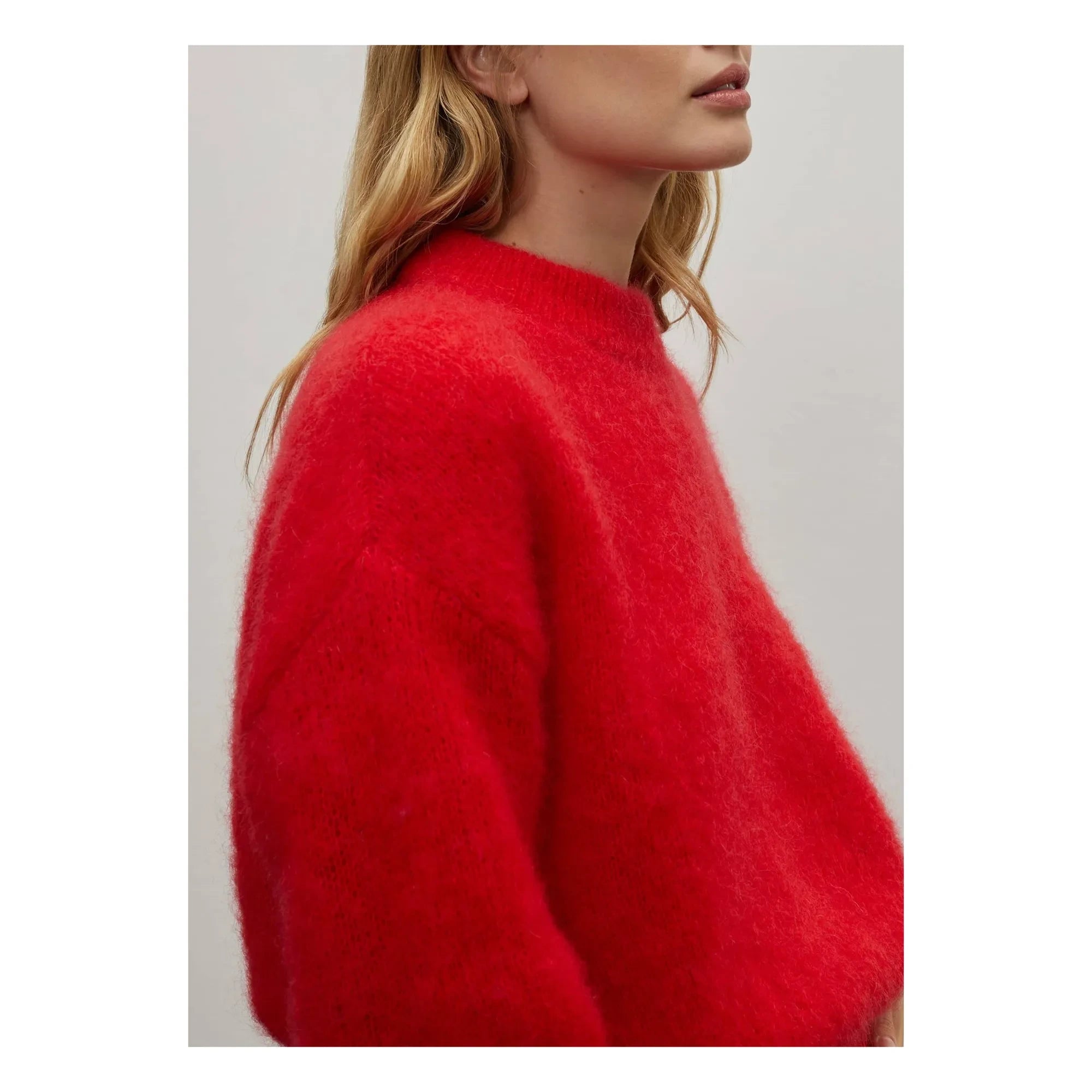 Surprise Paris - Jane Super Kid Mohair kazak | Kırmızı