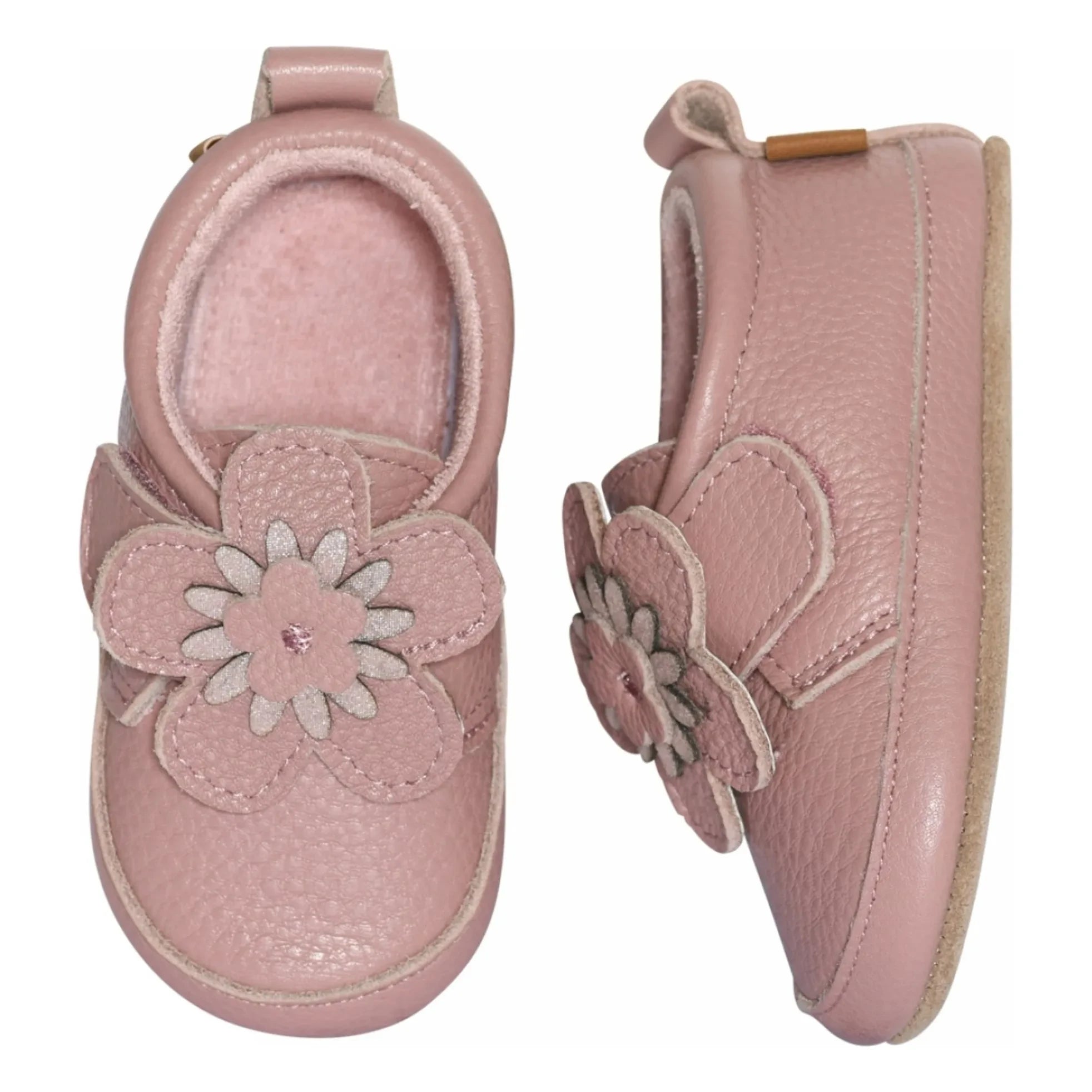 Melton - Pembe Daisy Deri Terlik