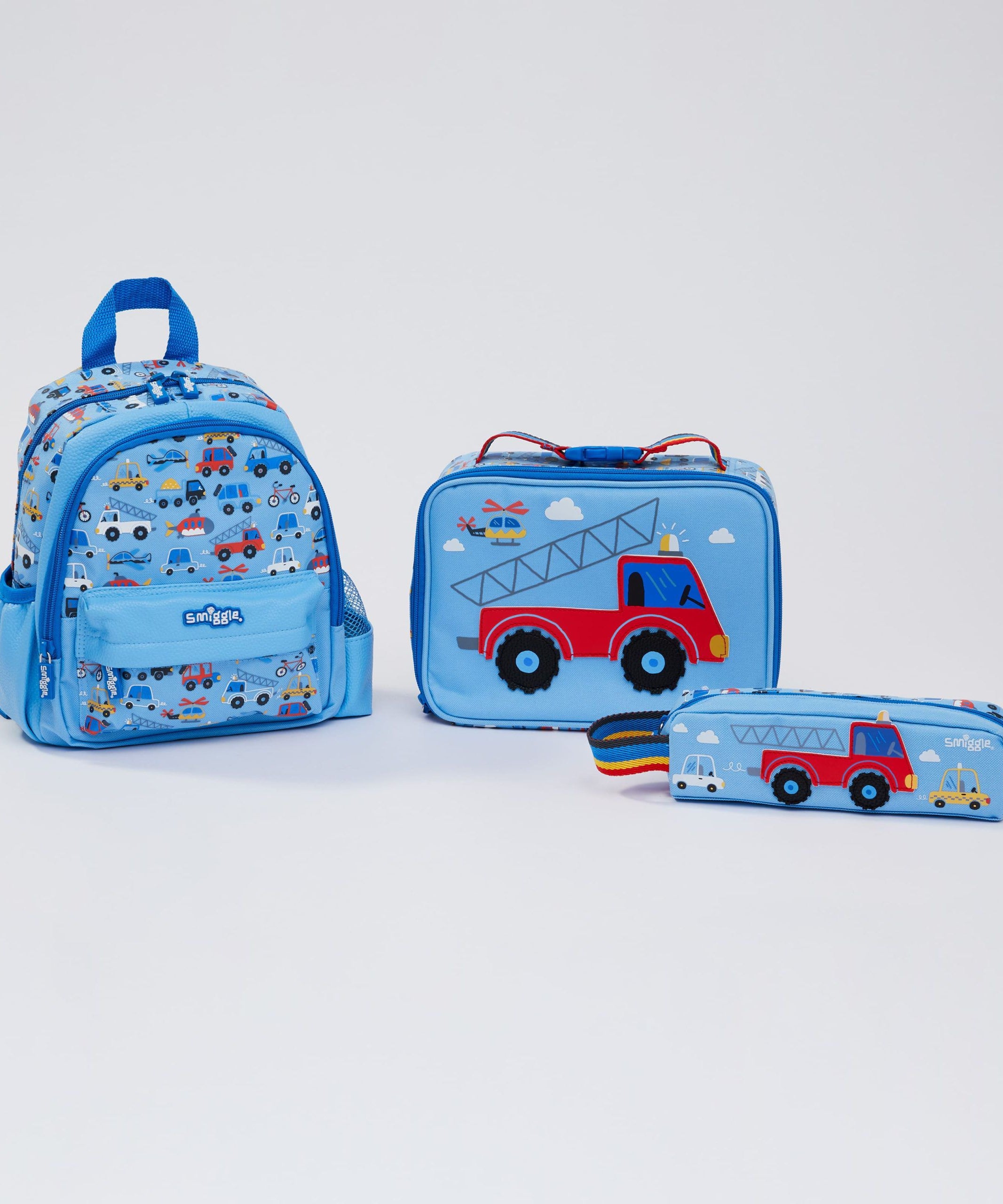 Smiggle - La La Teeny Tiny Kreş Okul Çanta Seti-Dinossi