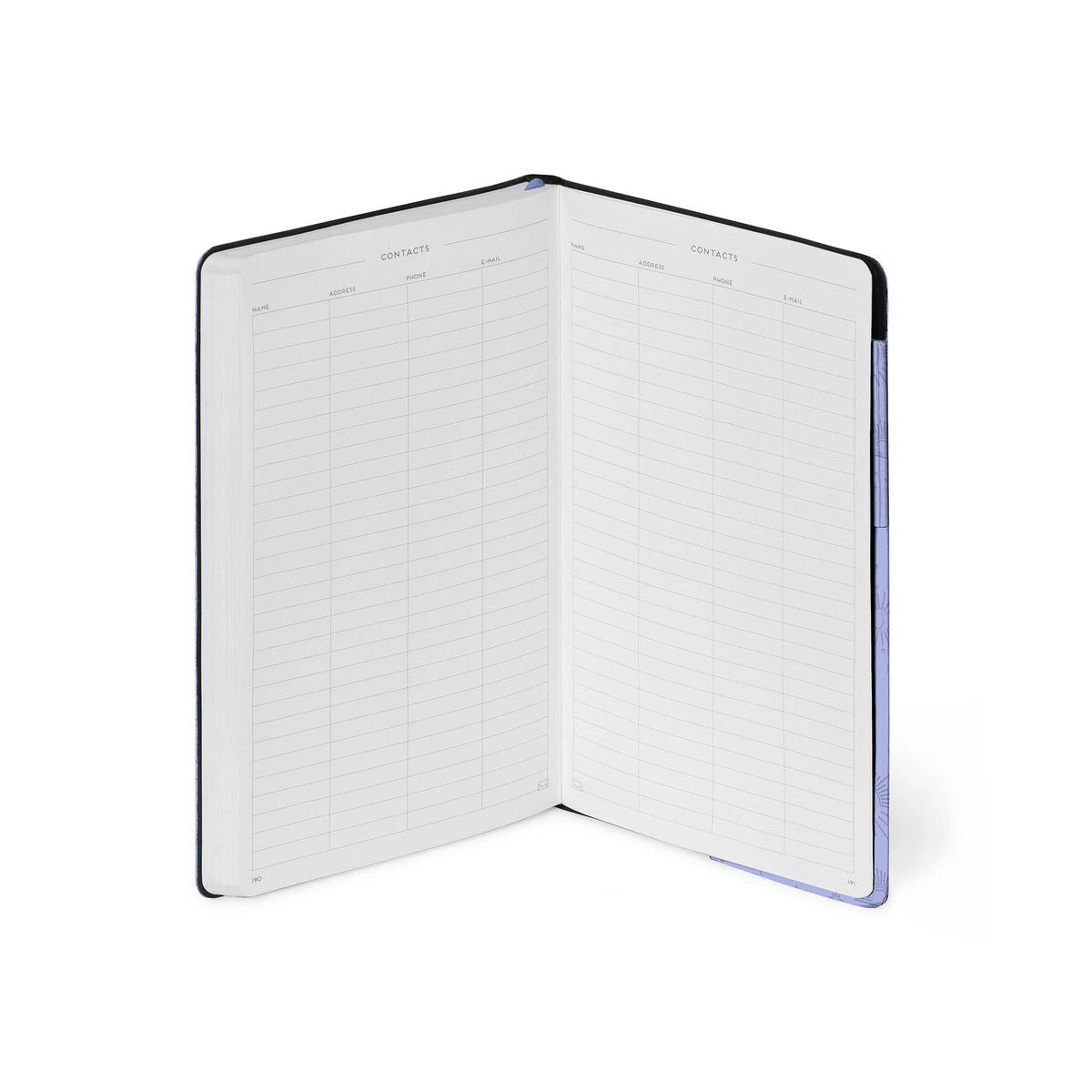 Legami - Punktkariertes Notizbuch mit monochromem Softcover - Cosmic Lilac - My Defter