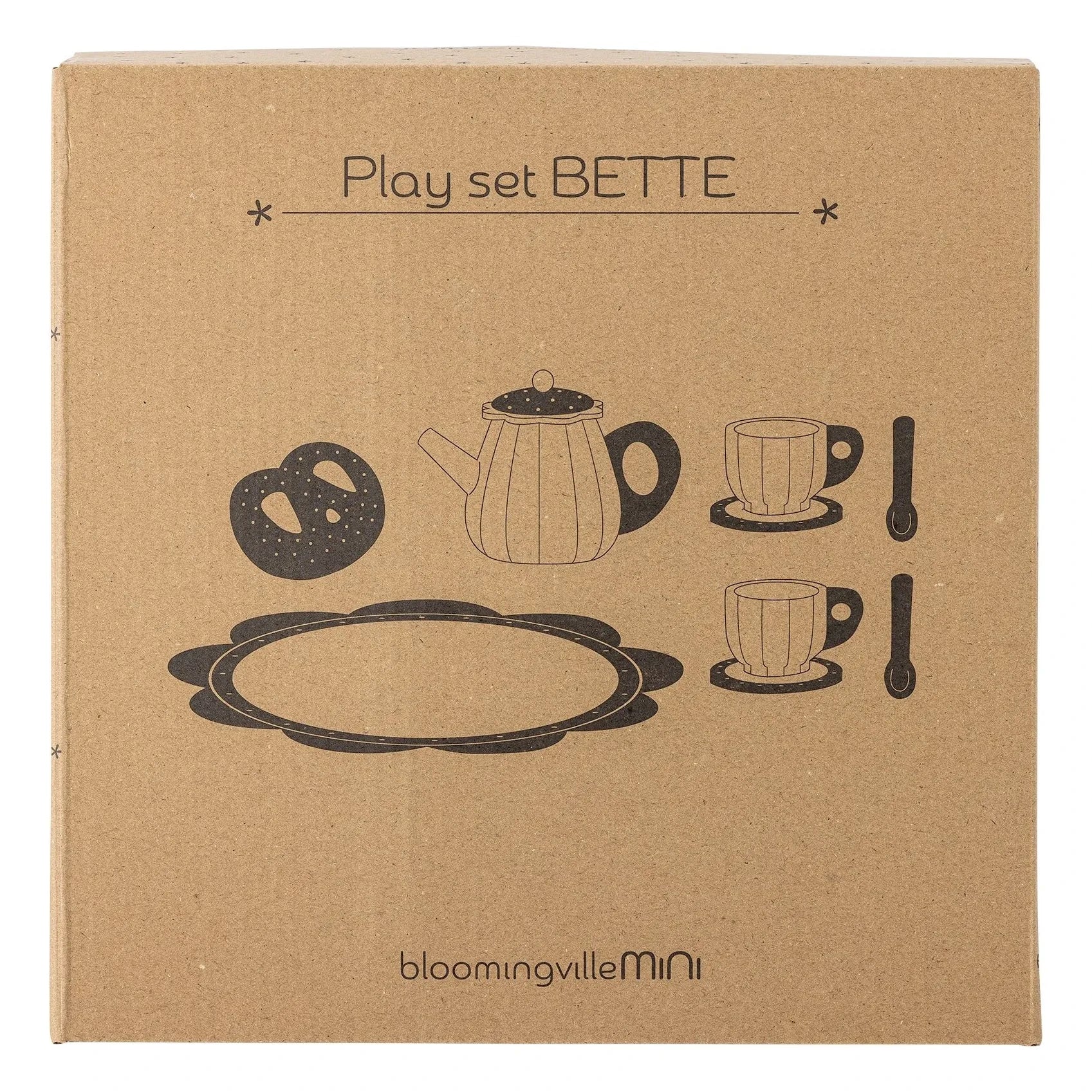 Bloomingville Mini - Bette Teeservice | Braun