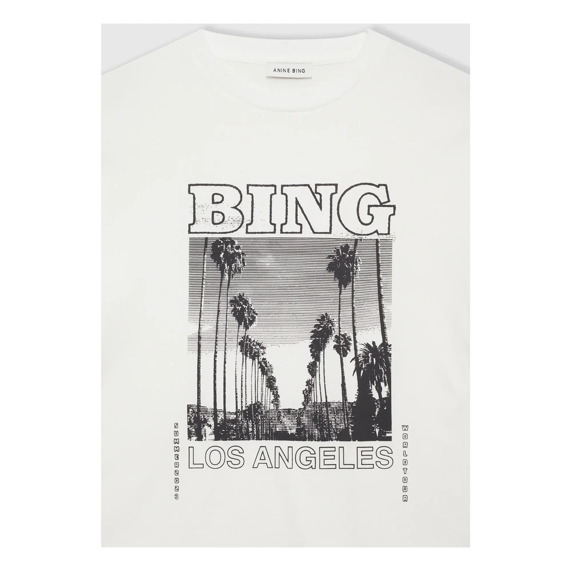 Anine Bing - Louis T-shirt | Beyaz
