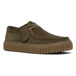 Clarks – Torhill Lo Schuhe | Dunkelgrün