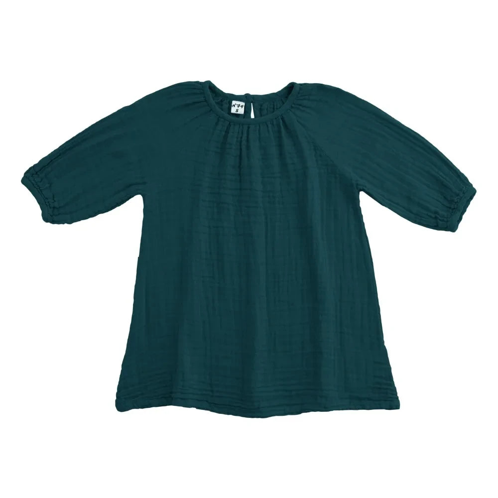 Numero 74 - Nina Kleid | Petrolblau S022