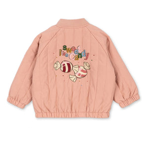 Konges Sløjd - Juno Sweet Candy Bomber Ceket | Pembe