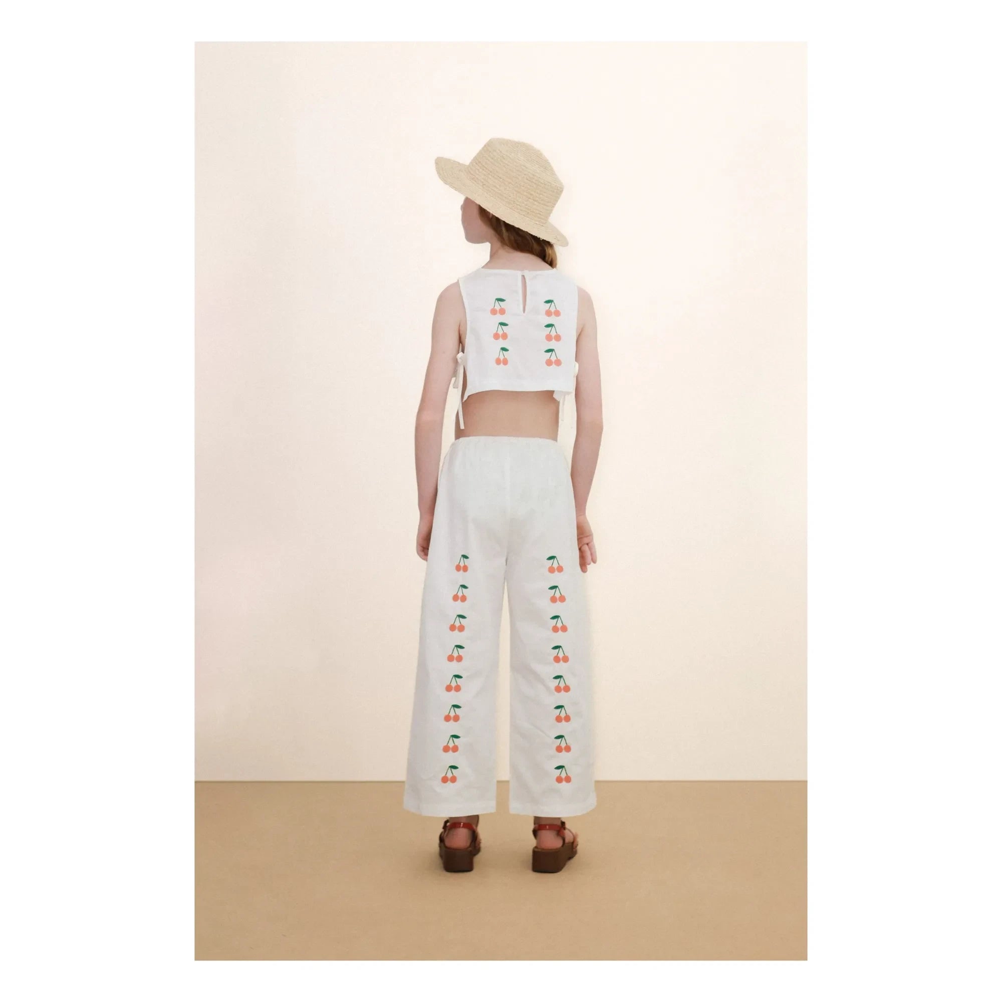 Tinycottons - Top Cerises | Beyaz