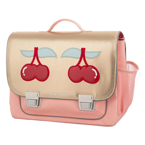 Jeune Premier - Klasik Kiraz satchel | Pembe