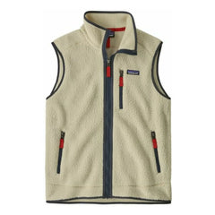Patagonia – Retro Pile ärmellose Weste recycelte Fasern | Natur