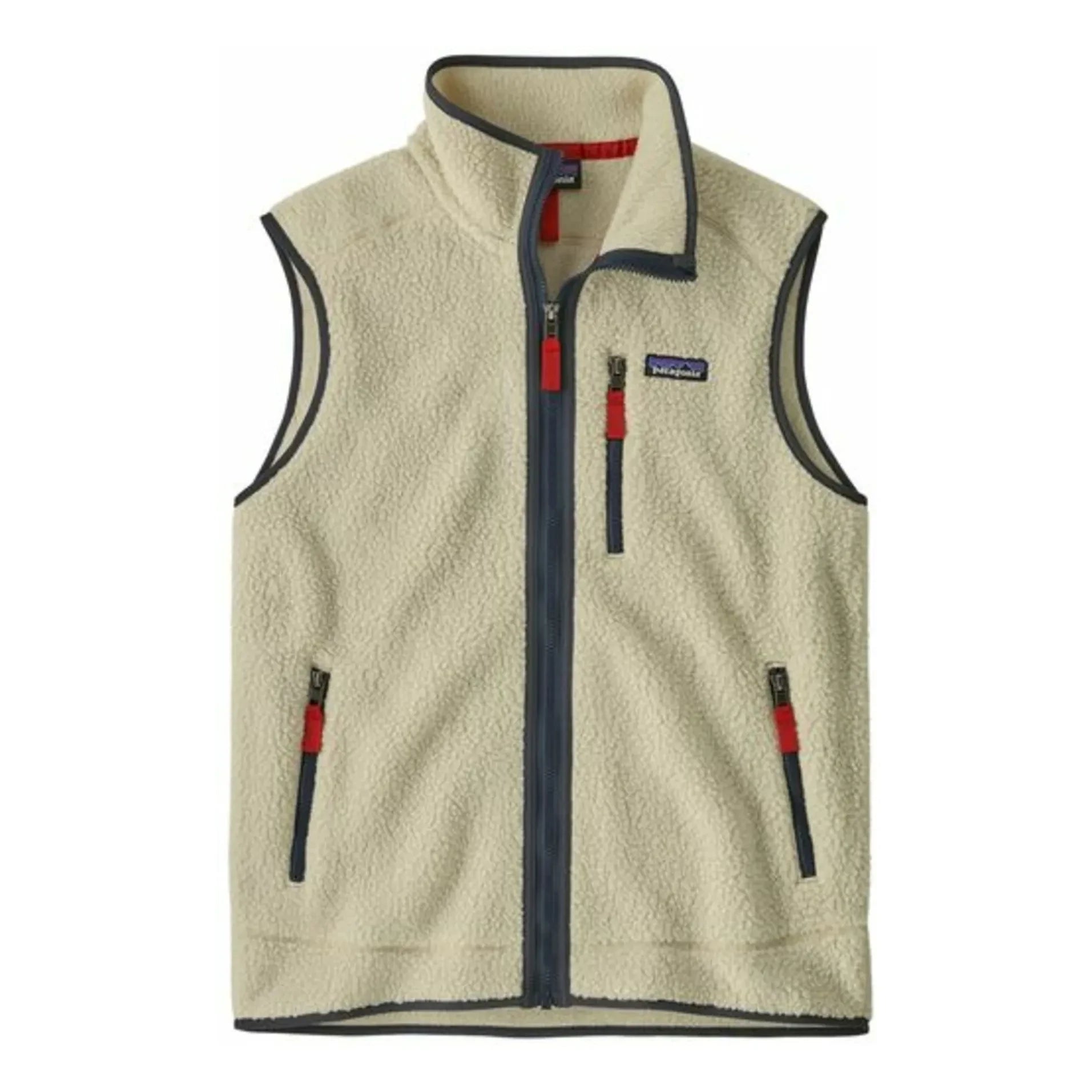 Patagonia – Retro Pile ärmellose Weste recycelte Fasern | Natur