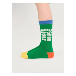 Bobo Choses - Bobo Organic Cotton Long Socks | Green