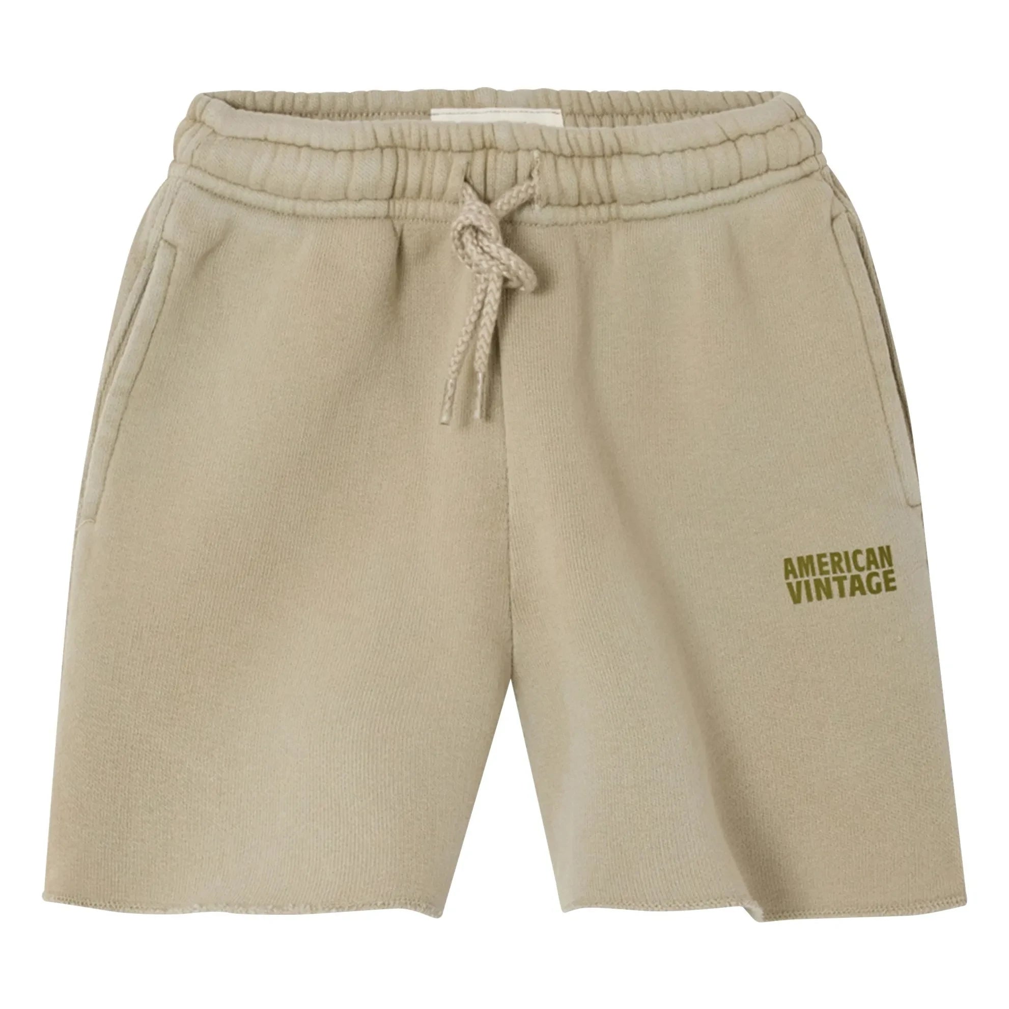 American Vintage - Izubird Jogger Shorts | Hellgrau