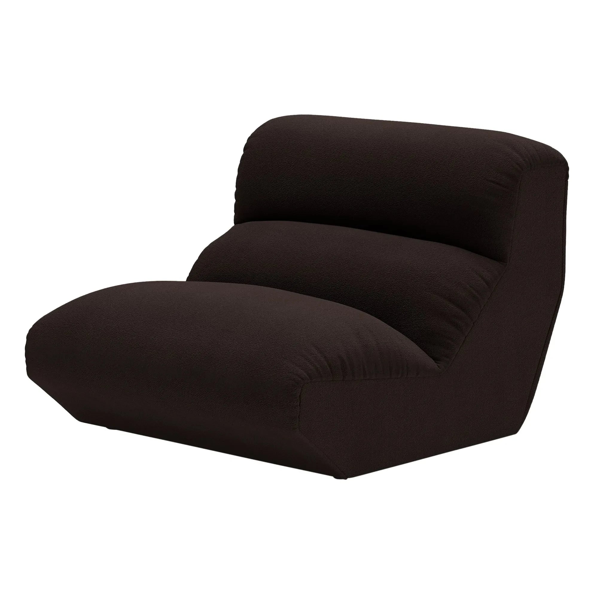 & Tradition - Hi Lo Fireplace Chair | Dark Brown