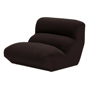 & Tradition - Hi Lo Fireplace Chair | Dark Brown