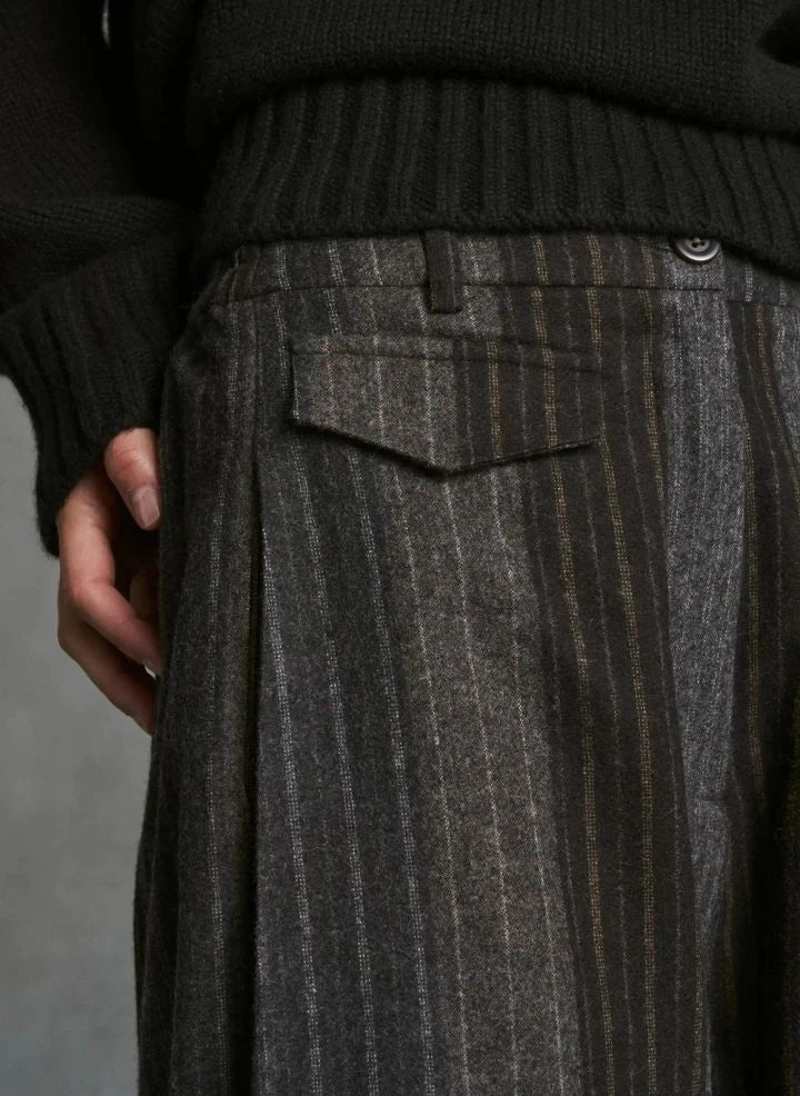 Hod - Blau gestreifte Hose