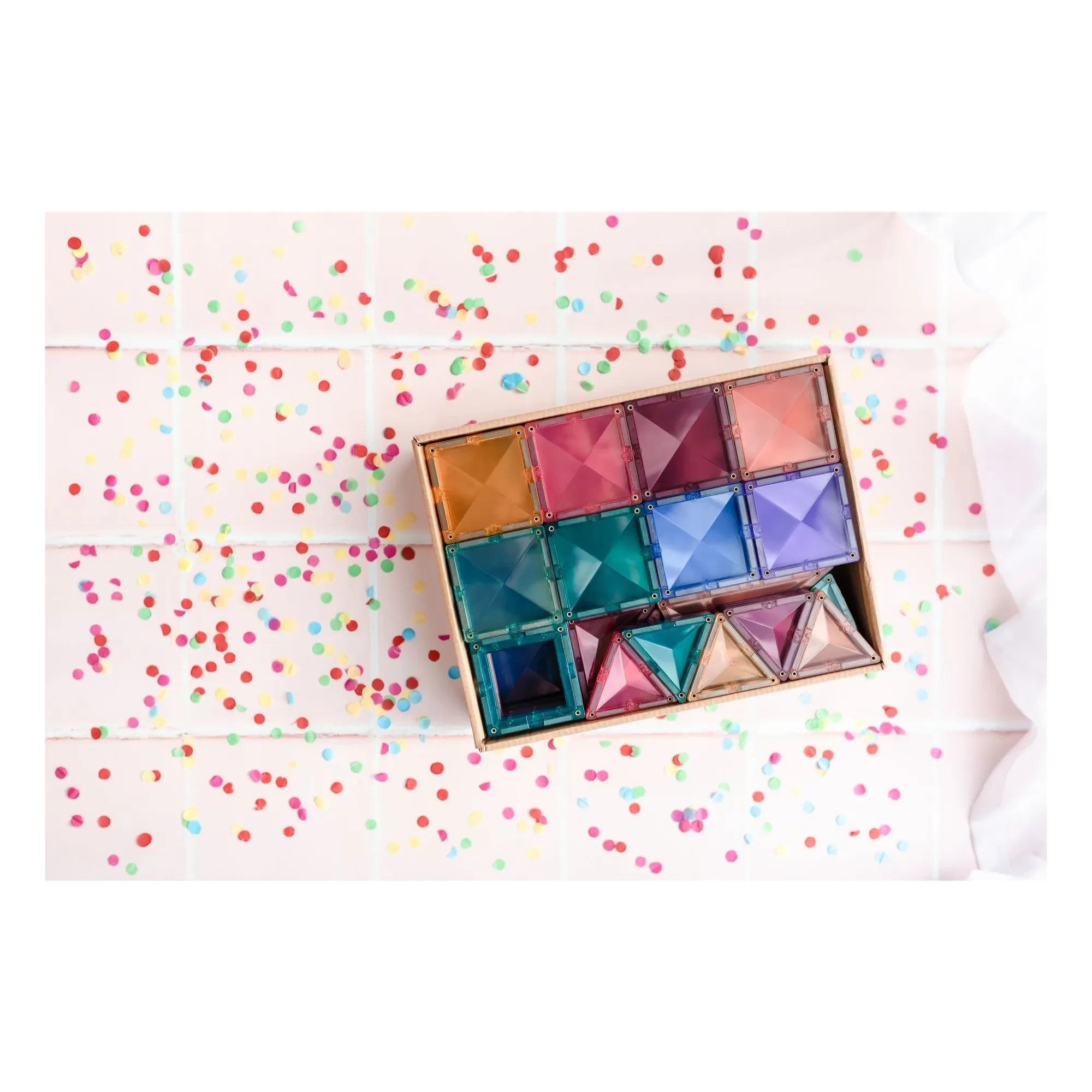 Connetix - Yaratıcı set - 120 parça | Pastel