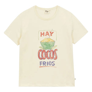 a.p - Cocos Bio-Baumwoll-T-Shirt | Ecru