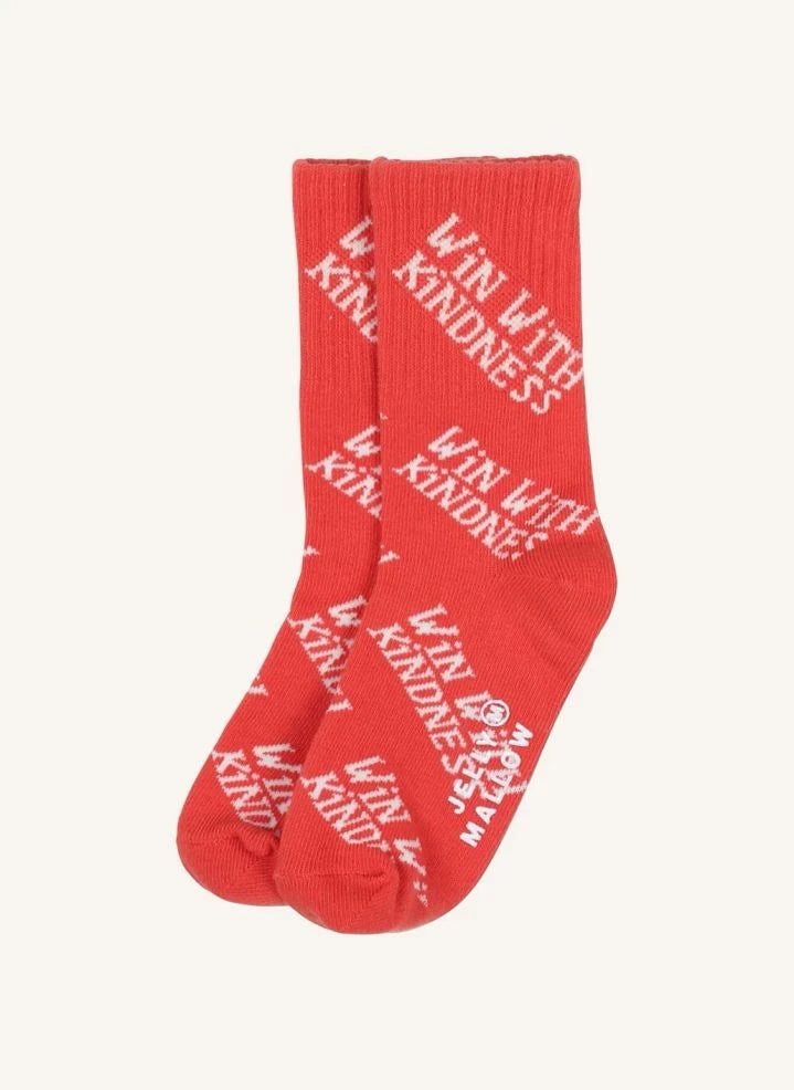 Jelly Mallow - Kindness Set de 3 calcetines | Rojo