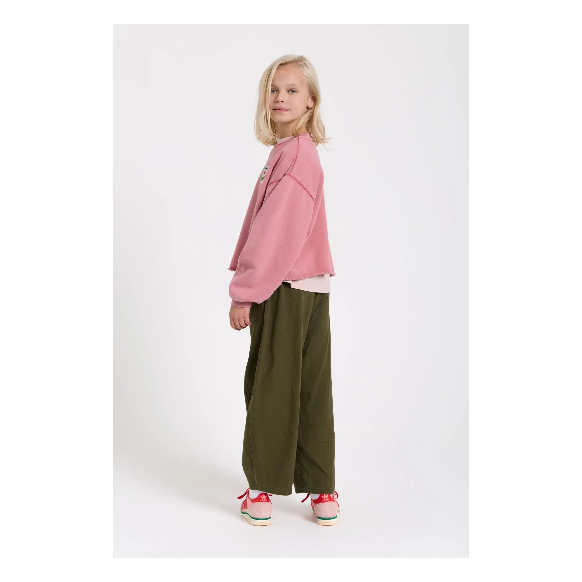 Hundred Pieces - Belmont Bio-Baumwoll-Sweatshirt | Rosa