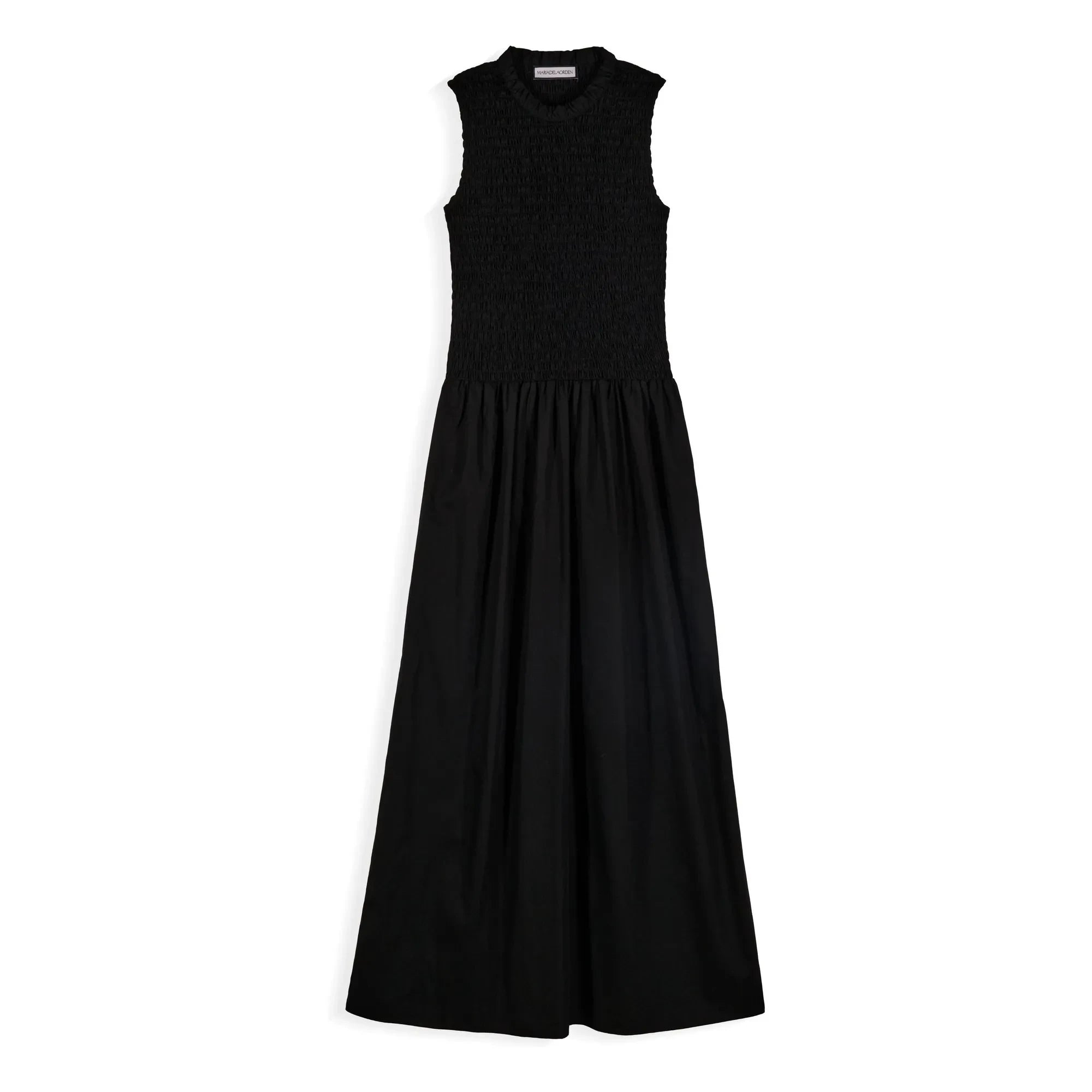 Maria de la Orden - Saint Barth Baumwollkleid | Schwarz