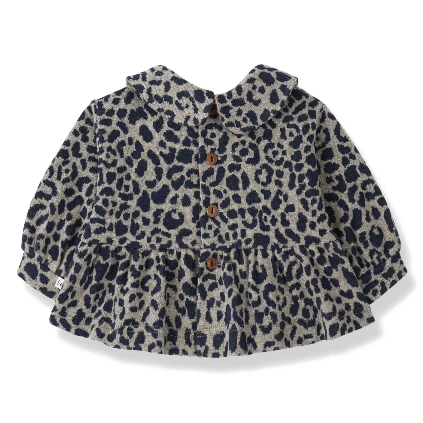 1+ in the family - Ferrara Leopar Polar Bluz | Koyu Mavi