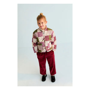 the new society - Melba Patchwork Ceket | Pembe