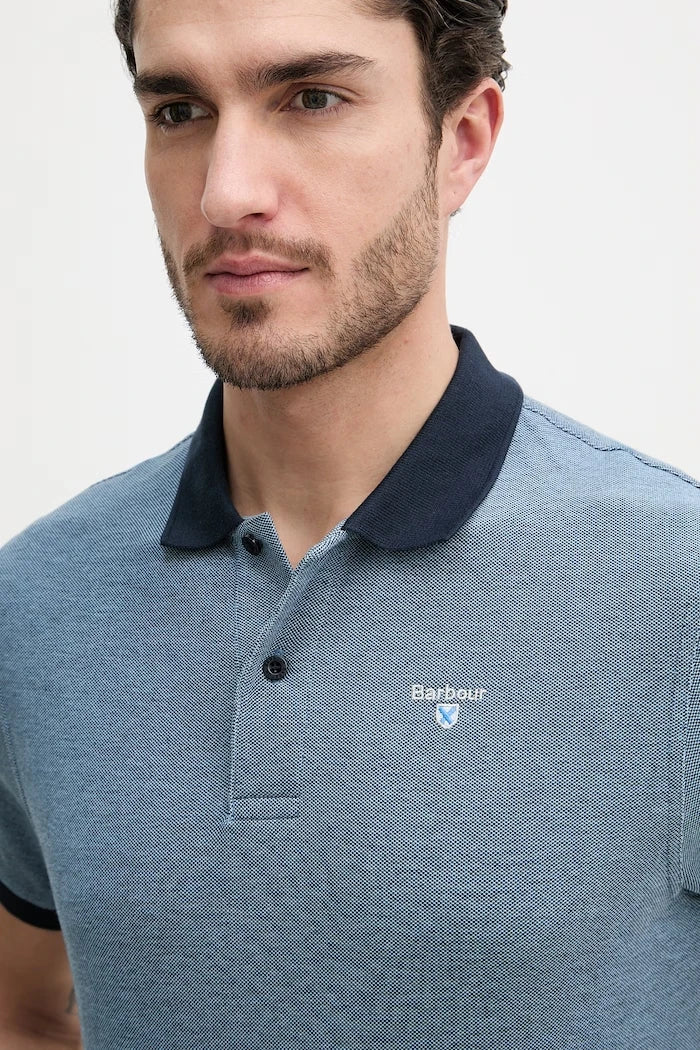 Barbour Yakalı Pamuklu Tişört