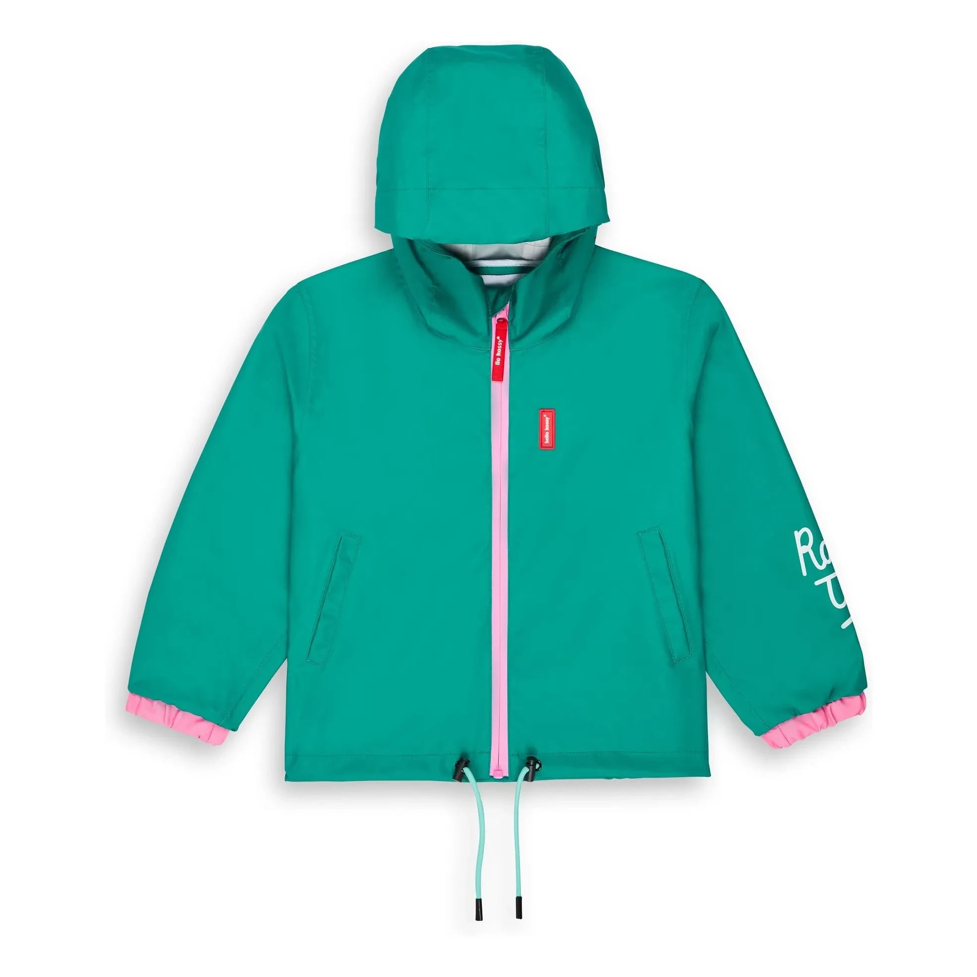 Hello Hossy - Waterproof Jacket | Turquoise