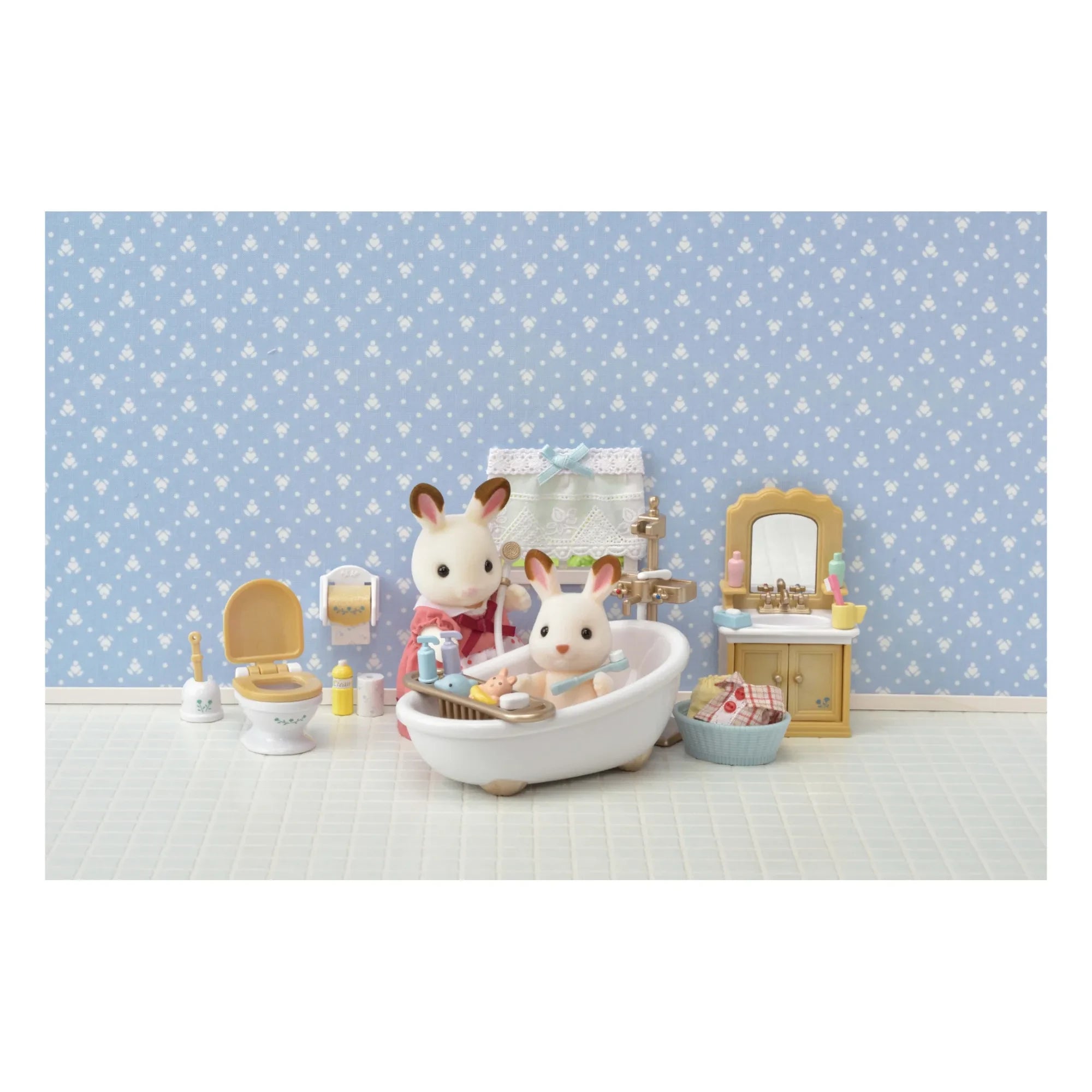 Sylvanian Families - Spielzeug Badezimmer-Set