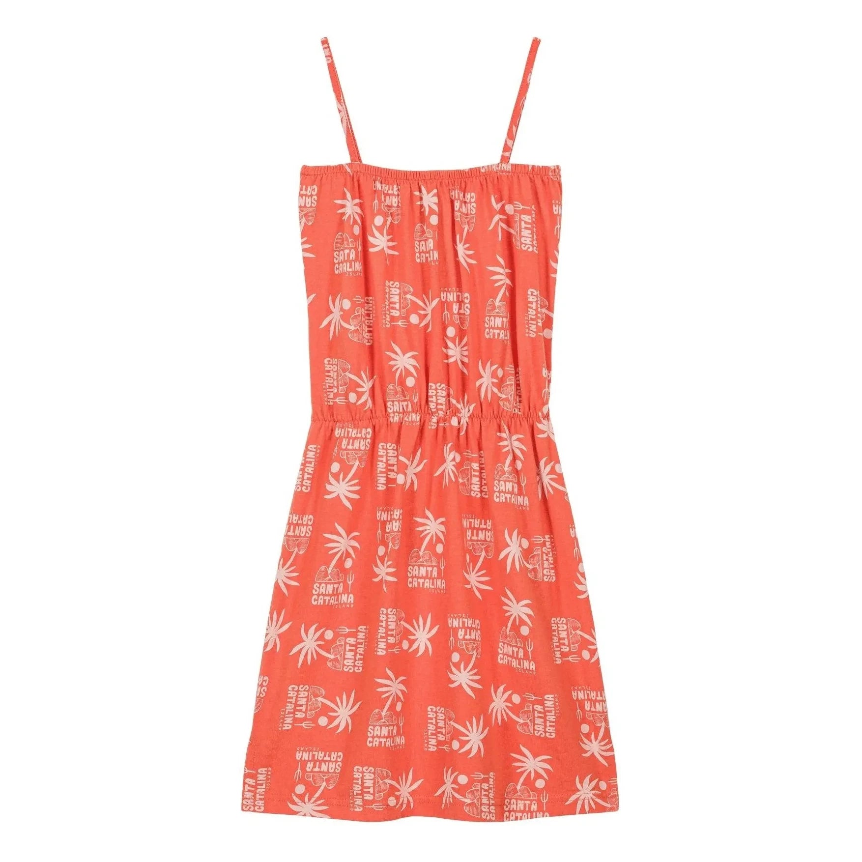 We Are Kids - Mina Palm Kleid Bio-Baumwolle | Orange
