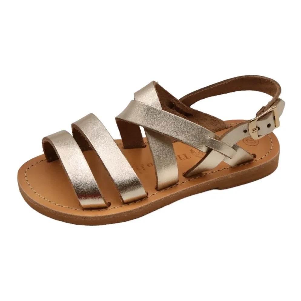 Théluto - Jackie Sandal | Gold