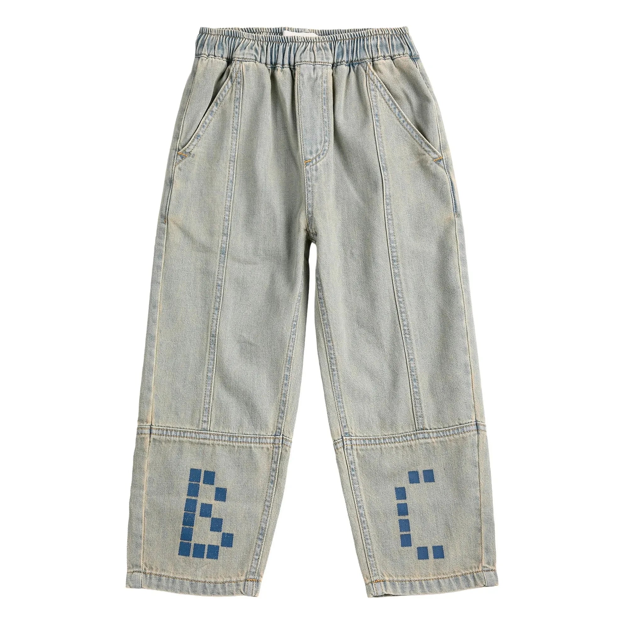 Bobo Choses - BC Jeans aus Bio-Baumwolle, gewaschen | Blau