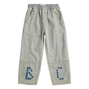 Bobo Choses - BC Jeans aus Bio-Baumwolle, gewaschen | Blau