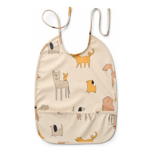 Liewood - Lai Bib | Kediler ve Köpekler/Kumlu