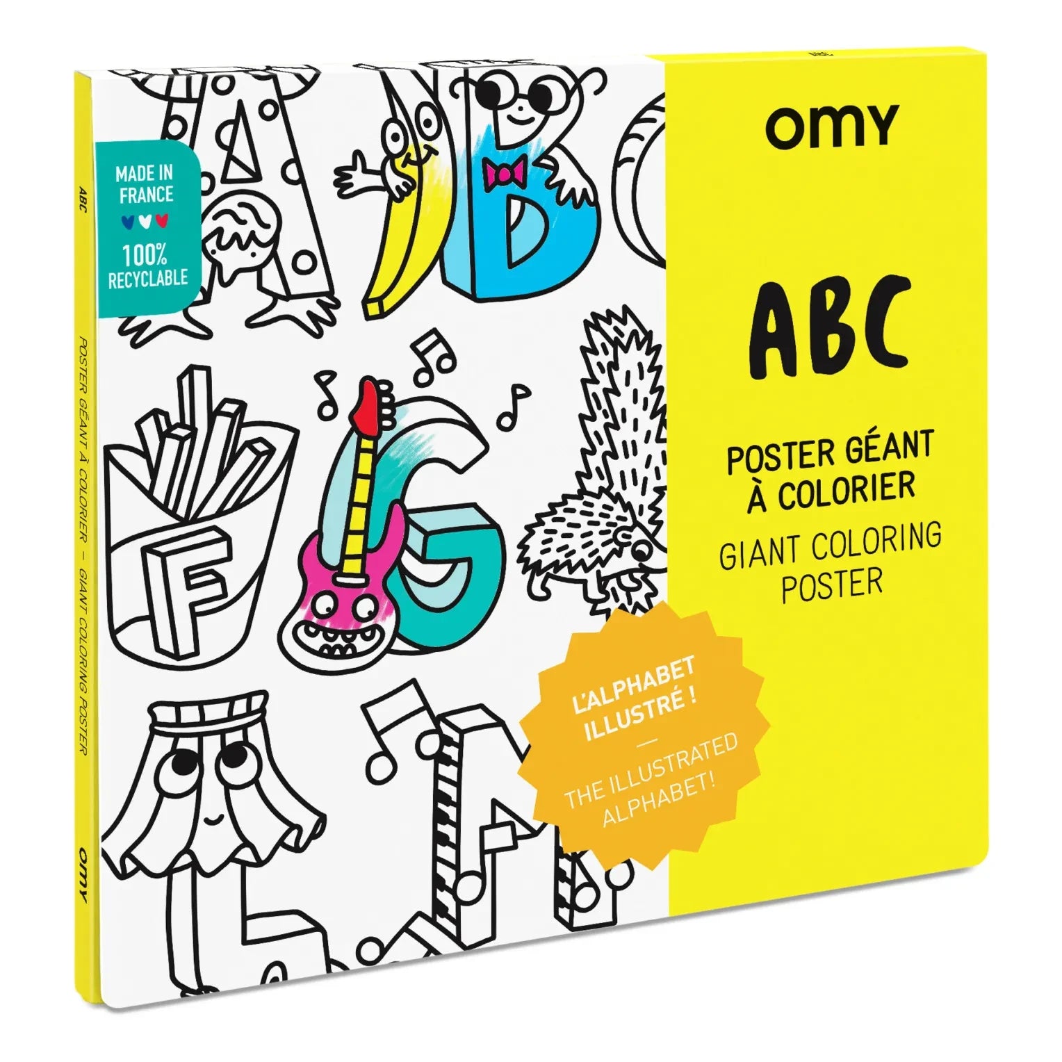 Omy - Dev ABC Boyama Posteri