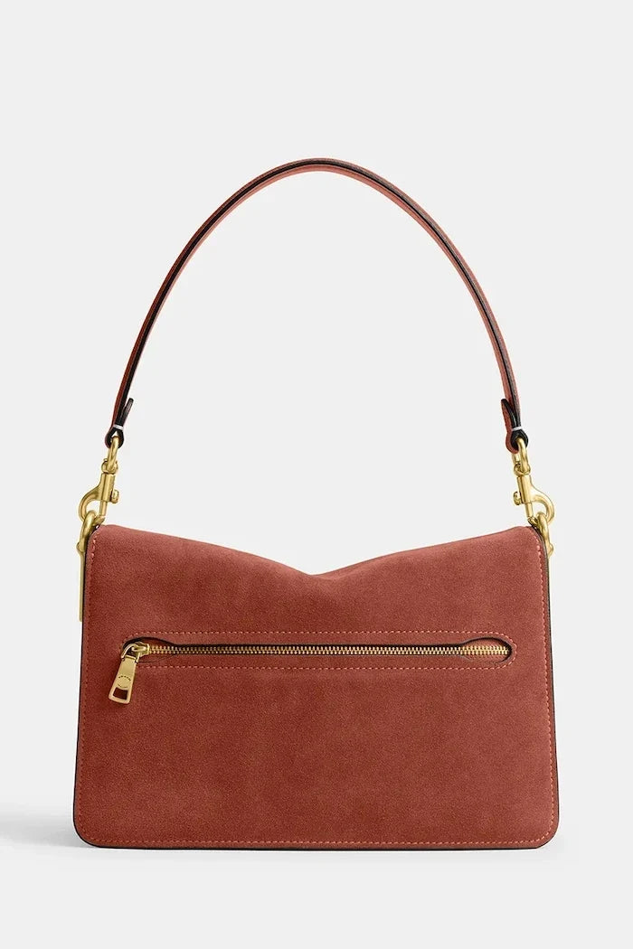 Coach kadın süet çanta Suade Chain Tabby Shoulder Bag