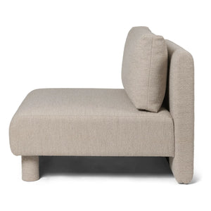 Ferm Living - Dase bouclé modül orta kanepe | Bej