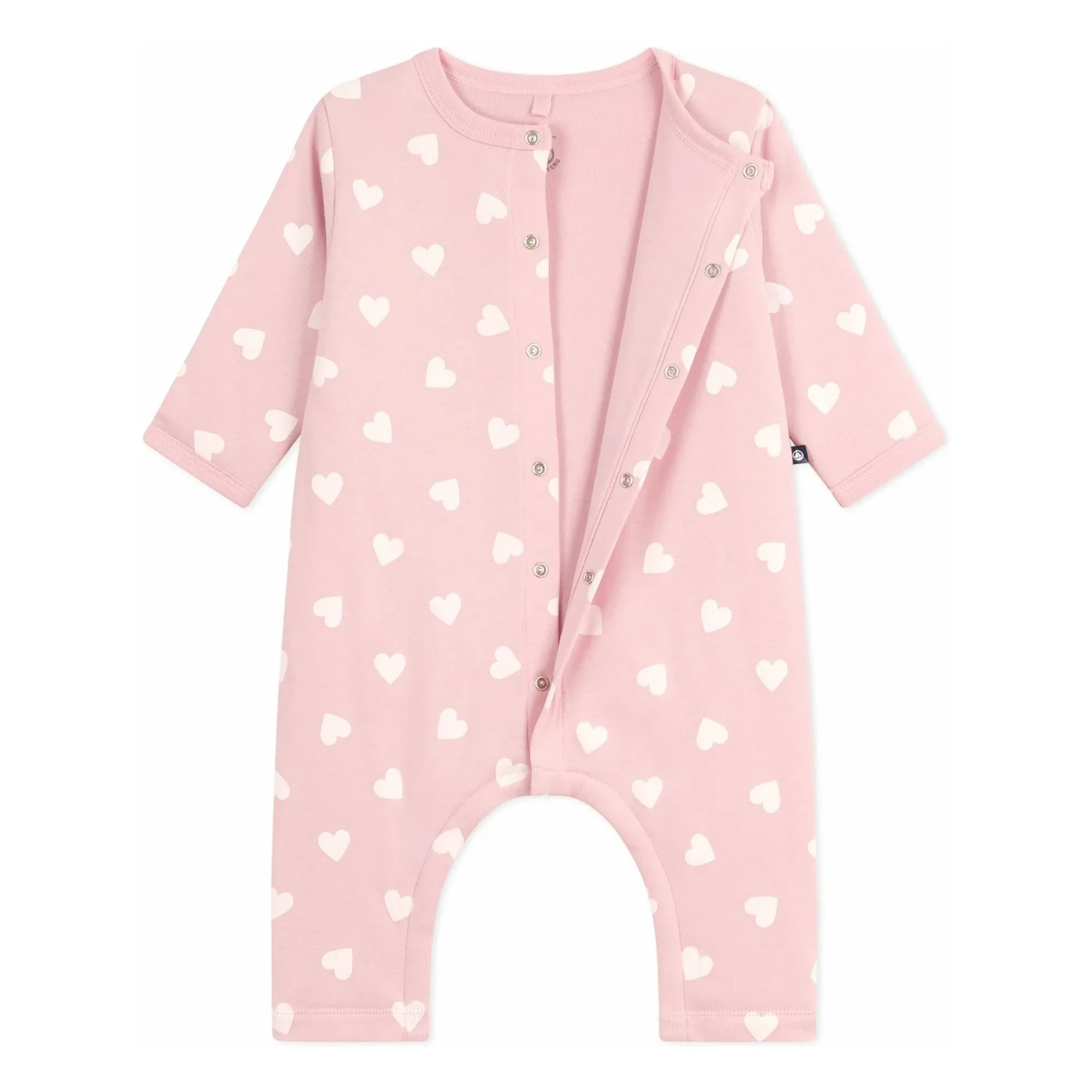 Petit Bateau - Pamuk Dolgulu Kalpler Tulum | Açık Pembe