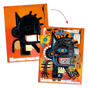 Djeco - Craft Aktivite Seti - Basquiat