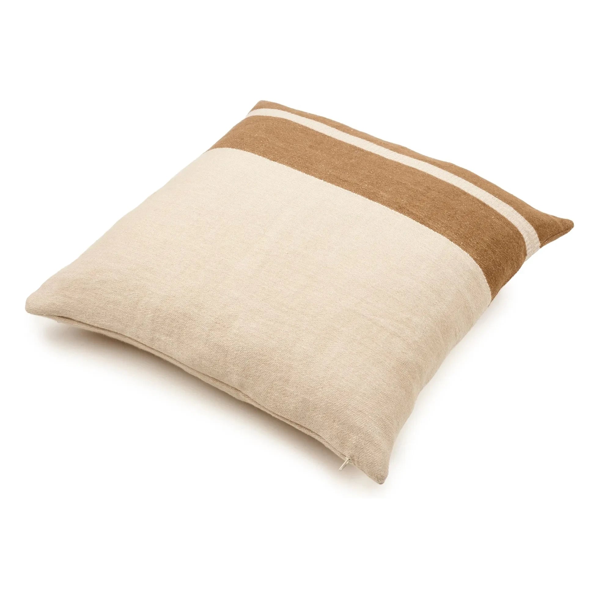 Libeco - Kissenbezug Railway Stripe | Ecru