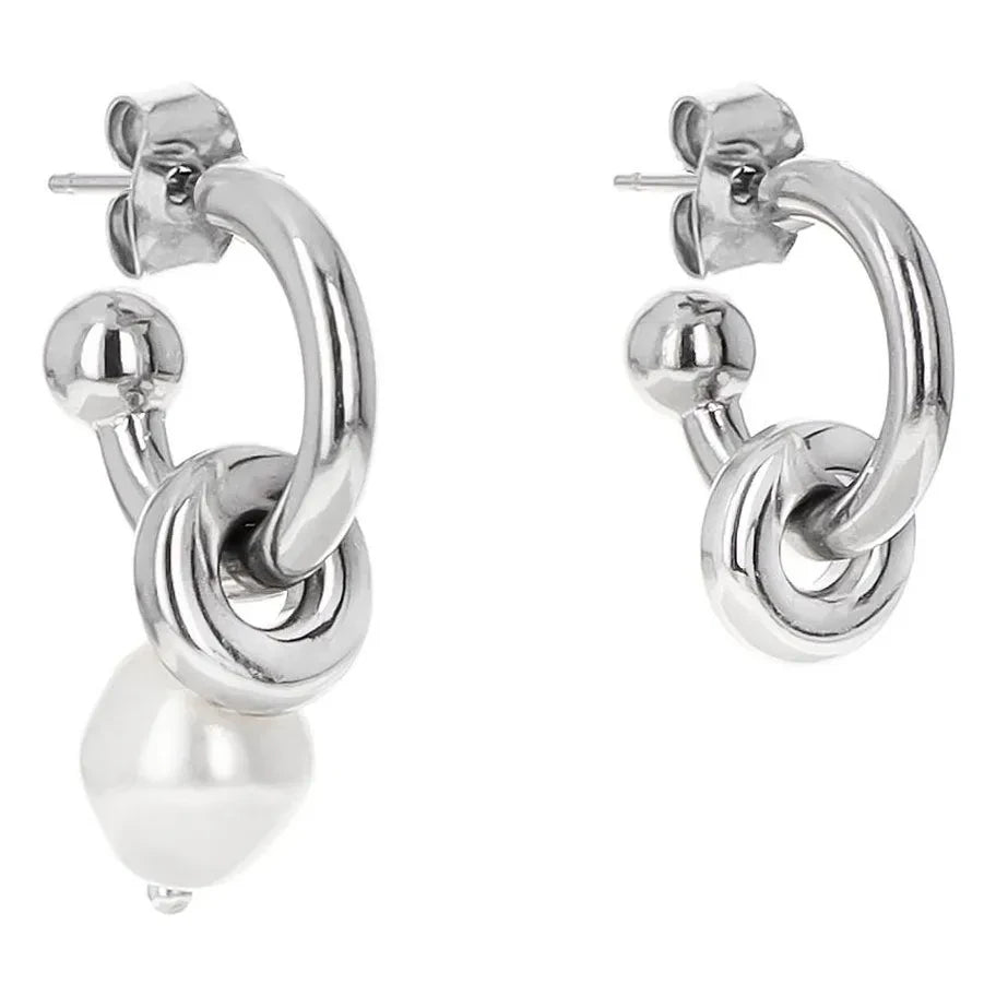 Justine Clenquet - Ethan Ohrringe | Silber