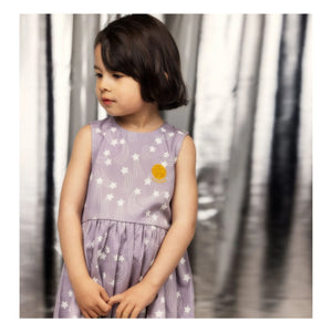 Mini Rodini - Tencel Star Elbise | Mauve